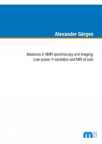 Cover image for Advances in NMR spectoscopy and imaging