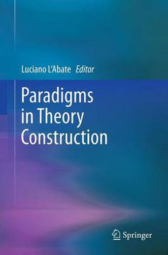 Cover image for Paradigms in Theory Construction
