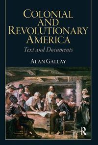 Cover image for Colonial and Revolutionary America