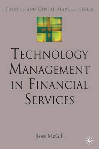 Cover image for Technology Management in Financial Services