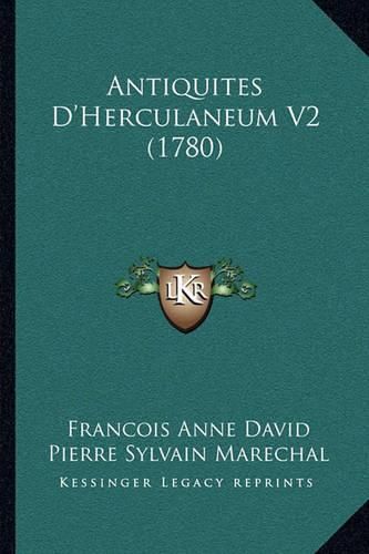 Cover image for Antiquites D'Herculaneum V2 (1780)