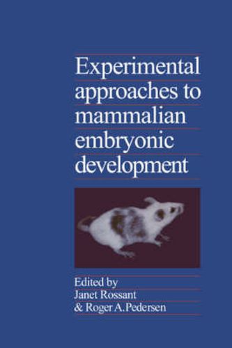 Cover image for Experimental Approaches to Mammalian Embryonic Development