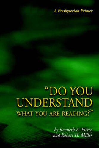 Cover image for Do You Understand What You Are Reading?