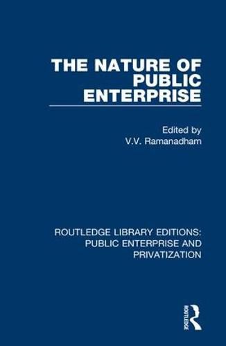 Cover image for The Nature of Public Enterprise