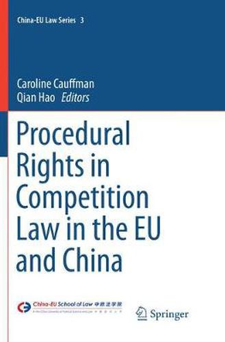 Cover image for Procedural Rights in Competition Law in the EU and China