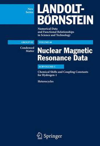 Chemical Shifts and Coupling Constants for Hydrogen-1