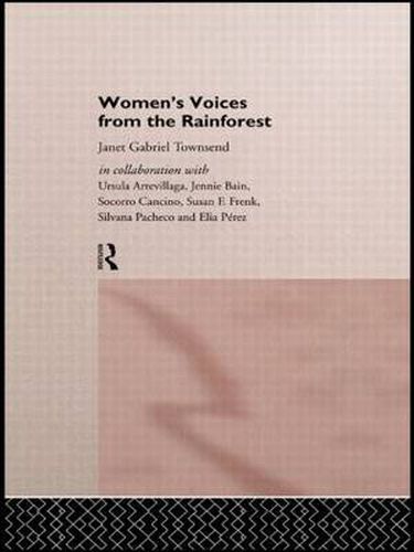 Cover image for Women's Voices from the Rainforest