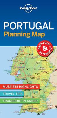 Cover image for Lonely Planet Portugal Planning Map