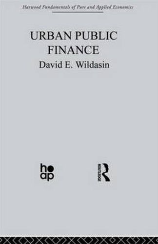 Cover image for Urban Public Finance