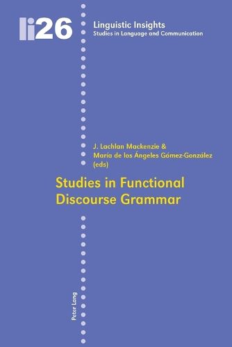 Cover image for Studies in Functional Discourse Grammar