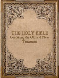 Cover image for Authorized King James Holy Bible