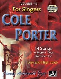 Cover image for Aebersold Vol. 117 Cole Porter for Singers: Jazz Play-Along Vol.117