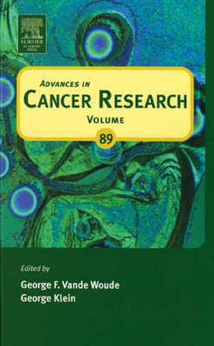 Cover image for Advances in Cancer Research