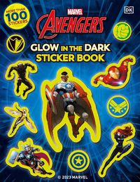 Cover image for Marvel Avengers Glow in the Dark Sticker Book