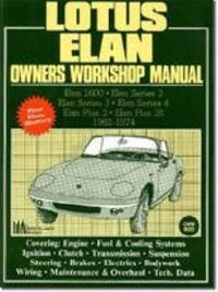 Cover image for Lotus Elan Owners Workshop Manual 1962-74