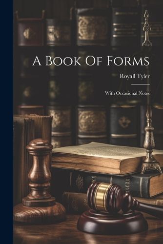 Cover image for A Book Of Forms