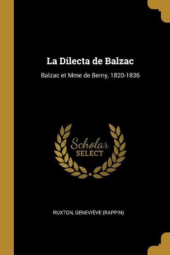 Cover image for La Dilecta de Balzac