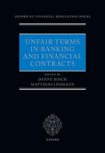 Unfair Terms in Banking and Financial Contracts