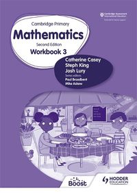 Cover image for Cambridge Primary Mathematics Workbook 3 Second Edition