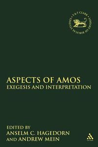 Cover image for Aspects of Amos: Exegesis and Interpretation