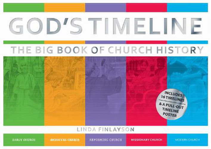 Cover image for God's Timeline: The Big Book of Church History