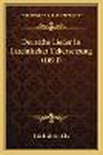 Deutsche Lieder in Lateinischer Uebersetzung (1894)