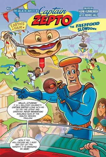 Cover image for The Galactic Quest of Captain Zepto: Issue 6