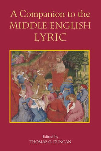 Cover image for A Companion to the Middle English Lyric