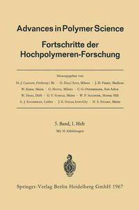 Cover image for Advances in Polymer Science: Fortschritte der Hochpolymeren-Forschung