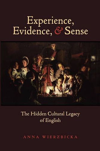 Cover image for Experience, Evidence, and Sense: The Hidden Cultural Legacy of English