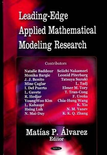 Cover image for Leading-Edge Applied Mathematical Modeling Research