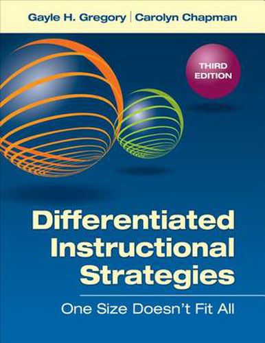 Cover image for Differentiated Instructional Strategies: One Size Doesn't Fit All