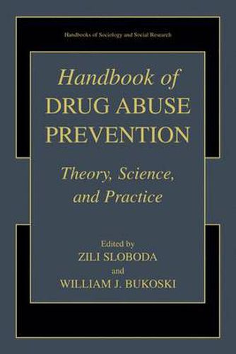 Cover image for Handbook of Drug Abuse Prevention