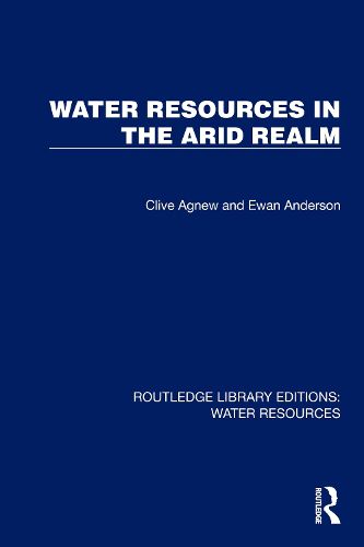 Water Resources in the Arid Realm