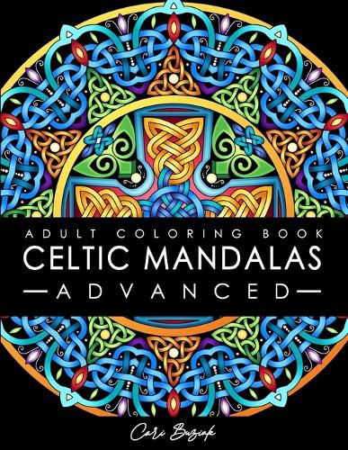 Cover image for Celtic Mandalas - Advanced - adult coloring book