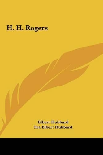 Cover image for H. H. Rogers