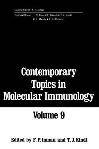 Cover image for Contemporary Topics in Molecular Immunology: Volume 9