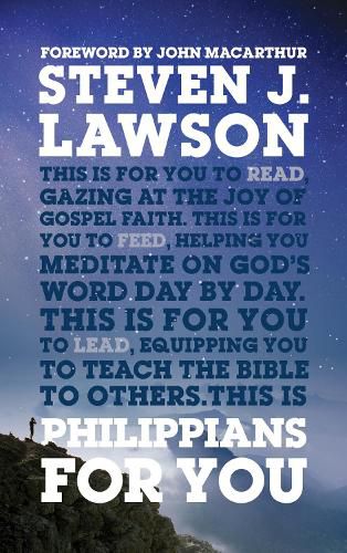 Cover image for Philippians For You: Shine with joy as you live by faith