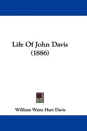 Life of John Davis (1886)