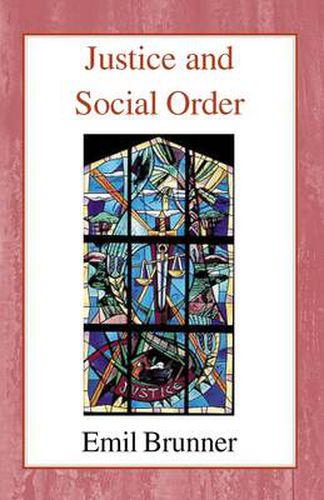 Justice and Social Order