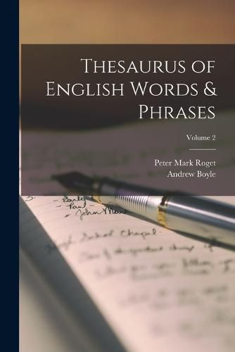 Cover image for Thesaurus of English Words & Phrases; Volume 2