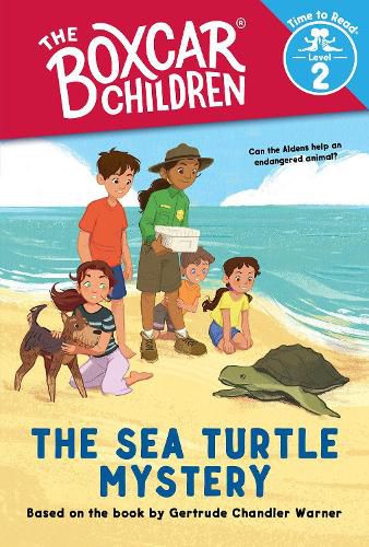 Cover image for The Sea Turtle Mystery (Boxcar Children: Time to Read, Level 2)