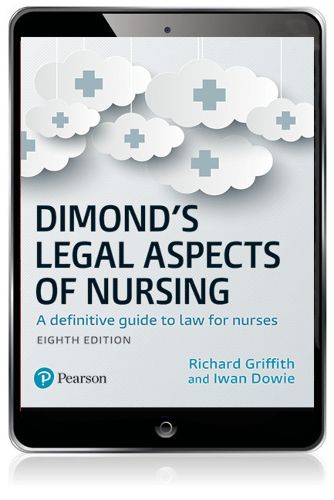 Cover image for Dimond's Legal Aspects of Nursing