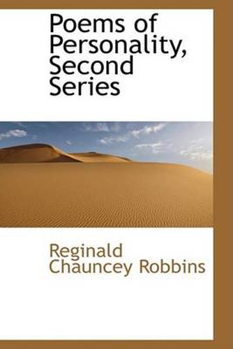 Cover image for Poems of Personality, Second Series