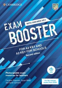 Cover image for Exam Booster for A2 Key and A2 Key for Schools with Answer Key with Audio for the Revised 2020 Exams: Photocopiable Exam Resources for Teachers
