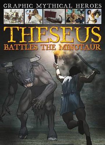 Cover image for Theseus Battles the Minotaur