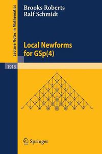 Cover image for Local Newforms for GSp(4)