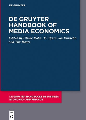 Cover image for De Gruyter Handbook of Media Economics