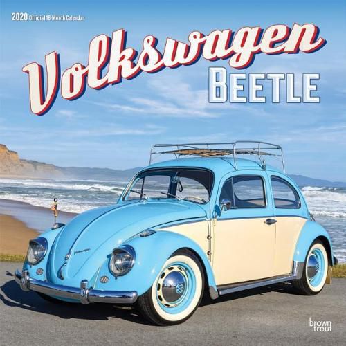 Volkswagen Beetle 2020 Square Wall Calendar