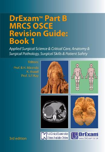 Cover image for DrExam Part B MRCS OSCE Revision Guide Book 1 3rd edition